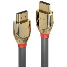 Lindy HDMI-Kabel 3 m Gold/Grau