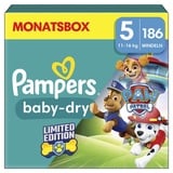 Pampers Baby dry Windeln Gr.5 Junior 11-16kg Monatsbox