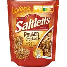 Lorenz Snack-World Lorenz Saltletts Pausen Cracker 100g,