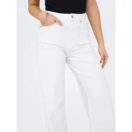 Only ONLMADISON BLUSH HW Wide DNM CRO NOOS White/White M(28)/30