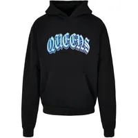 Mister Tee Queens Ultra Heavy Oversize Kapuzenpullover Black M