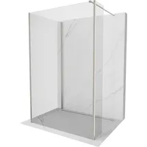 Mexen Duschrückwand transparent/silber