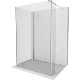 Mexen Duschrückwand transparent/silber