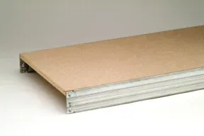 Regalwerk Fachebene mit Spanplattenböden, für Großfachsteckregale, Fachlast 350 kg, BxT 1285x300 mm