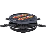 Silva Schneider PK-R066 Raclette, 6 Pfännchen, 800 W, Grillplatte
