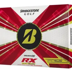 Packung mit 12 Golfbällen Bridgestone Tour B RX Gelb EINHEITSGRÖSSE