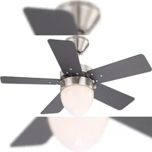 GLOBO Marva 76 cm Deckenventilator Silber