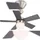 GLOBO Marva 76 cm Deckenventilator Silber