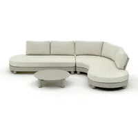 BEST Freizeitmöbel BEST Salerno – Lounge-Gruppe Sand