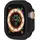 botomall Kompatibel mit Apple Watch Hülle Ultra 2 / Ultra 49 mm, weich, flexibel, TPU, dünn, leicht, schützender Bumper für iWatch [kein Bildschirm] – Schwarz
