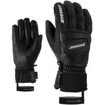 Ziener Erwachsene Guard GTX Grip PR Ski-Handschuhe/Wintersport | Wasserdicht, Atmungsaktiv, Gore-tex, Primaloft, Leder, Rennlauf, schwarz (black), 11