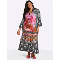sheego Kleid Etuikleid Mehrfarbig 48