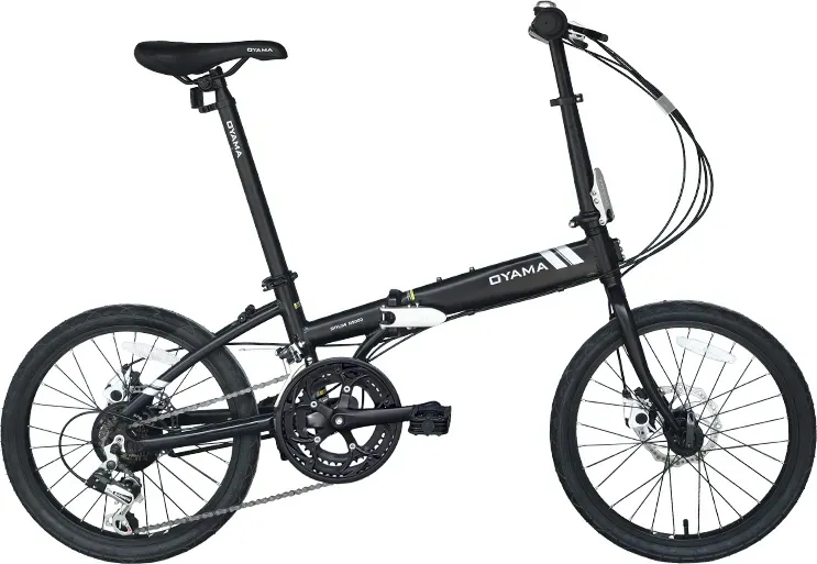 OYAMA-skyline 500-Klapprad-schwarz