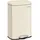 Songmics Mülleimer 50 l Sandbeige