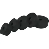 HEGAPRO Gummiklotz Gummiblock Gummiunterlage Gummiplatte Wagenheber Gummipuffer Gummi 60-100mm Durchmesser (60mm)