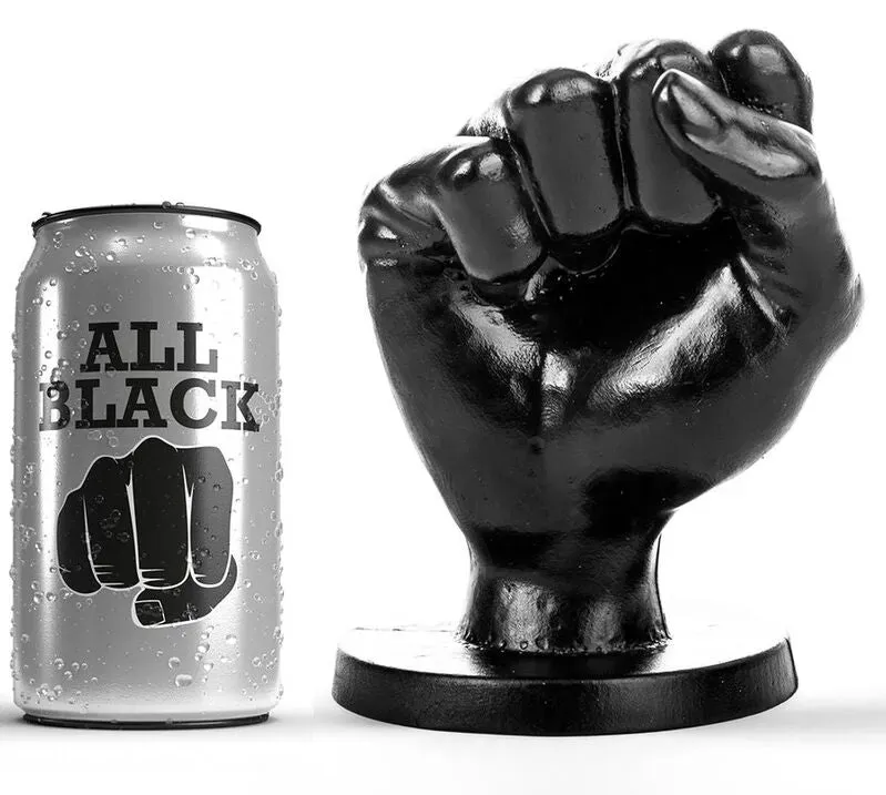 ALL BLACK  Faust Anal Dildo 14 cm Buttplug