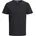 SPLIT NECK TEE schwarz M