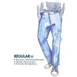 EUREX BY BRAX Brax Style Jim-s (501900_5838620) perma blue