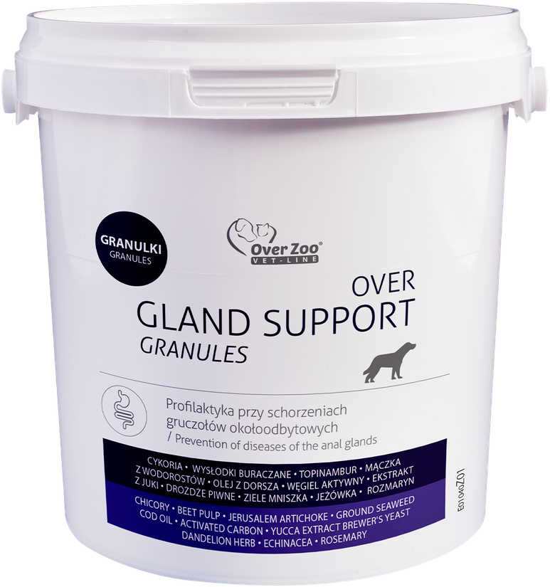 OVER Gland Support Granulat - für Perianaldrüsen - 600g (Rabatt für Stammkunden 3%)