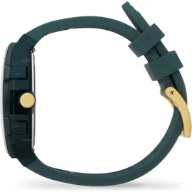 ICE-Watch ICE boliday Verdigris Plastic - Grüne Damenuhr mit Silikonarmband - 023996