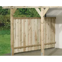 Weka hohe Seitenwand für Terrassenüberdachung 671