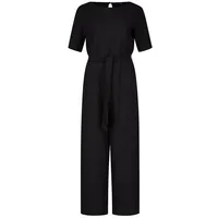 Zero Jumpsuit mit Bindegürtel, Black, 42