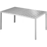Tectake tectake® Gartentisch Bianca höhenverstellbare Füße 150x90x74,5cm