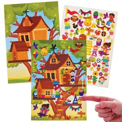 Sticker Baumhaus (pro Set 4)