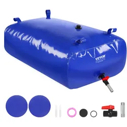 VEVOR Wasserblasen Aufbewahrungsbehälter Wassertank Wassersack Wasserbeutel 330L