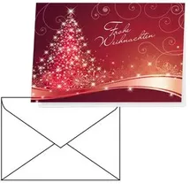 Sigel DS019, Christmas Swing, A6 mit Umschlag, 25 Stück