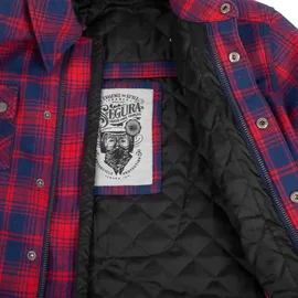 Segura Sierra Hemd Blau/Rot XL