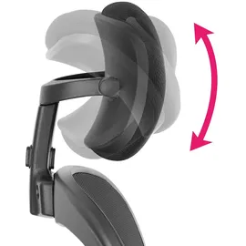 Tectake Arges Ergonomisch Schwarz