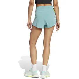 adidas Adizero Gel 3in Laufshorts Damen-Türkis, Größe L