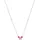 Prinzessin Lillifee Kette mit Anhänger Schmetterling rosa/weiß Silber 925