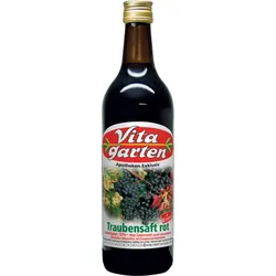 Vitagarten Roter Traubensaft + Eisen Einwegflasche 200 ML