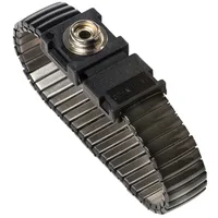 WARMBIER Metallgliederband antiallergenic, ESD, 3 mm, schwarz