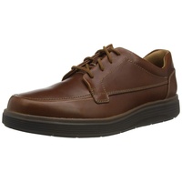 CLARKS Un Abode Ease Dark Tan Lea, 44 EU