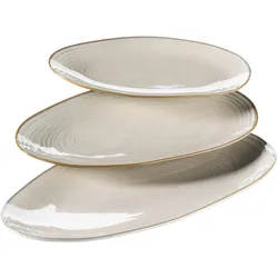 Mäser Servierplatten-Set, Keramik Nottingham