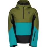 Scott Anorak Jr Vertic Dryo 10 fir green/winter green (7392) M