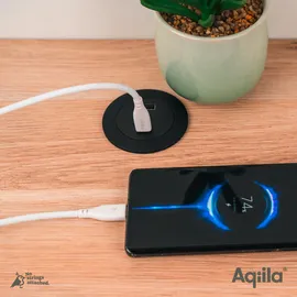 aqiila USB-C auf Apple Lightning 2 m Weiß