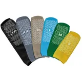 AMPri Med-Comfort Antirutsch Einwegsocken Anti-Rutsch-Socken