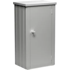 Biohort Terrassenschrank Julia 77,7 x 140,2 x 57 cm silber