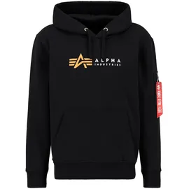 Alpha Industries Label Pullover Black M