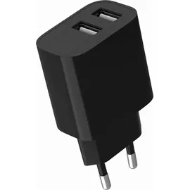 Gembird Universal USB charger 2.4A 2-port - Black