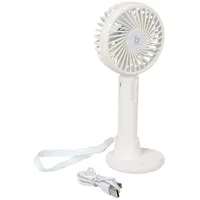 Bo-Camp Portable fan Handventilator, USB, 1200mAh, weiß