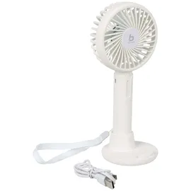 Bo-Camp Handventilator mit Halterung weiß 1200 mAh