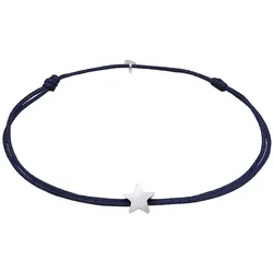 Elli Stern Astro Textilband 925 Silber Armbänder & Armreife   Damen 