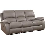 Atlantic Home Collection 3-Sitzer »Lion«, mit Relaxfunktion und Federkern, mit Lederbezug