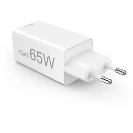 Hama Schnellladegerät, 00201994 2xUSB-C PD, 65W Weiß
