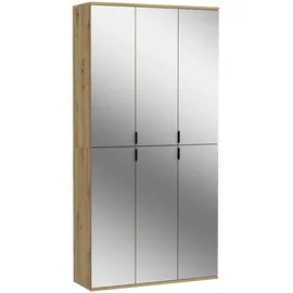 xonox.home Projekt X Garderobenschrank 91x34x193 Eiche